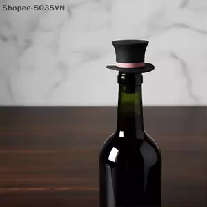 {AKIN} Nút chặn mũ ma thuật Nút chai silicon 1 cái Nắp nút chai có thể tái sử dụng kín khí để sử dụng thanh nhà bếp tại nhà {a}
