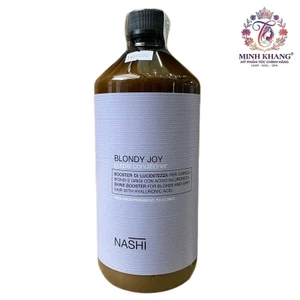 Dầu xả dành cho tóc tẩy vàng hoặc màu lạnh Nashi Blondy Joy Conditioner 1000ml [ MK ]