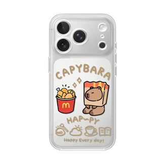 Capybara thảnh thơi ỐP đIệN ThoạI Cho IPhone 17 16PRO 15Plus 14 13 12 11 Promax XR XSMAX ốP Silicon TPU MềM Trong SuốT