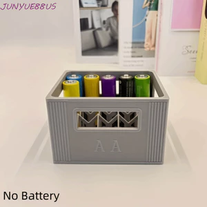 Hộp lưu trữ pin AAA / AA JUNYUE88US, Bộ sắp xếp bằng nhựa bền 30 / 20 ngăn dung tích lớn, không bao gồm pin Thiết kế có thể xếp chồng lên nhau Bộ sắp xếp lưu trữ pin tiết kiệm không gian