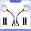 ULJ 2 Chiếc Gương Tay Lái Chiếu Hậu Xe Đạp Dài 360° Dành cho xe đạp đường núi Xe máy Ống có thể uốn cong Gương chiếu hậu có thể điều chỉnh.