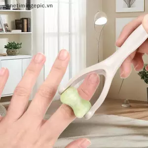 VFZ 1 Máy Mát Xa Ngón Tay Ngọc Thiết Kế Con Lăn Hai Cánh Dễ Dàng Sử Dụng Giảm Mệt Mỏi Ngón Tay Thúc Đẩy Lưu Thông Máu Con Lăn Di Động Máy Mát Xa Ngón Tay OTE