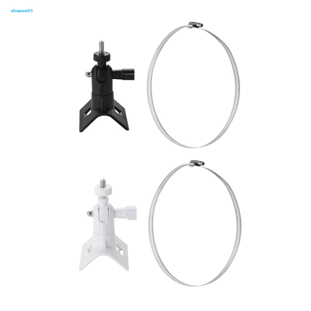 [Ky] Gắn Camera bằng thép không gỉ 360° Giá đỡ gắn camera có thể điều chỉnh cho Eufycam 2c Spotlight Cam – Dễ dàng cài đặt Giá đỡ ống Camera an ninh ngoài trời bền bỉ