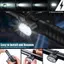 Springevenstar Đèn Xe Đạp Chống Nước Led Phía Trước Phía Sau Đèn LED USB Sạc Đèn Pha Đèn Hậu Bộ Đèn Pin Sáng An Toàn Đèn Đi Xe Đạp Springevenstar