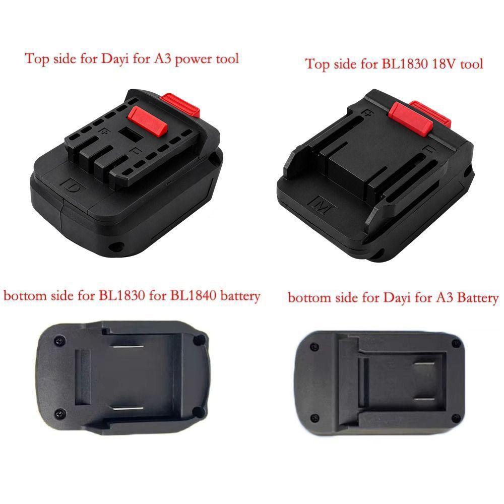 Bộ chuyển đổi pin Lithium 2 trong 1 bằng nhựa cho Makita 18V