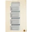 MARGREDY Over Door Sắp xếp lưu trữ cửa sổ PVC bền bỉ, Tiết kiệm không gian 3 / 4 / 5 tầng phía sau túi cửa cho phòng ngủ
