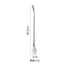 Ống Hút Inox 304 Sáng Tạo Có Thể Tháo Rời Ống Hút Kép Lọc Thìa Trà Sữa Cà Phê Khuấy Thìa Trà Madai Muỗng KJBE