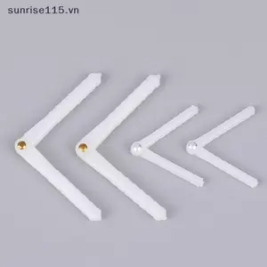 SRVN 10 CÁI Đường kính 2,5mm 4,5mm Bản lề chốt nhựa cho mô hình máy bay RC Phụ kiện mô hình máy bay cánh.