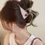 < YEI > Kẹp Móng Vuốt Tóc Chấm Bi Với Trang Trí Dâu Chống Trơn Trượt Cho Tiệc Hàng Ngày Phụ Kiện Tóc Nữ Mới