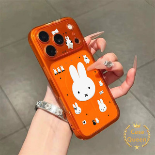 Cho iPhone 17 15 16 13 11 14 12 Pro Max 14 Plus 17 Air Hoạt Hình Dễ Thương Thỏ Corning Case