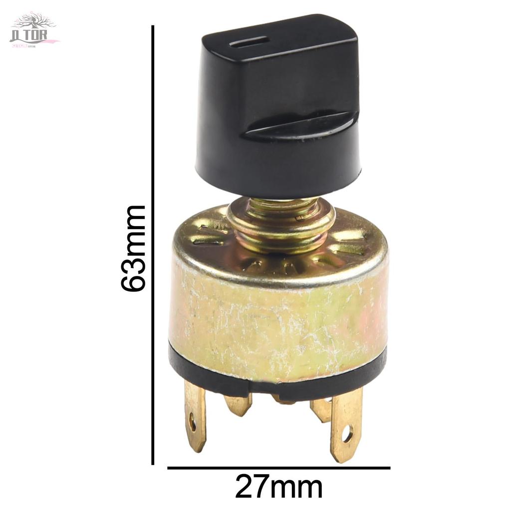 Công tắc quay 3 chiều cho điều hòa ô tô Điều chỉnh tốc độ quạt tự động 10A 24VDC