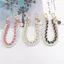 HFTOY Vintage Túi Ngọc Trai Dây Đeo Cho Túi Xách Dây Xích Hai Lớp Ngọc Trai Điện Thoại Dây Ví Tinh Tế Thay Thế Tay Cầm Túi Phụ Kiện ~