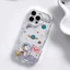 Vỏ Silicon Trong Suốt Snoopy Dễ Thương Cho Infinix Hot 60 Pro 70 Note 60 Smart 10 Plus 20 GT 50 Tecno Camon 50 40 Pro 5G Vỏ Điện Thoại Silicon Chống Sốc Bảo Vệ Camera TPU