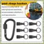 Móc khóa giá đỡ bit 6 CÁI, Giá đỡ bit chuôi lục giác 1 / 4 Inch, Thiết kế thay đổi nhanh cho trình điều khiển đai ốc, tuốc nơ vít & mũi khoan