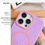 Ốp lưng iphone Vòng tròn mỏng hút từ tính thích hợp cho vỏ điện thoại di động iphone16Promax hút từ tính ẩn Apple 15 Vỏ bảo vệ điện thoại di động chống rơi