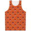 Dễ thương Fox 3D Tank Top Unisex, Áo thun động vật không tay mùa hè, Nhanh khô mềm thoáng khí Áo thường ngày