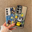 Ốp điện thoại cứng mờ siêu nhỏ "Pikachu Gengar" ‌Dành Cho Samsung S26 Ultra S25 S24 Ultra S25FE S23 Ultra A56 A17S24 + S23 FE S22U S20FE S21 Chống Sốc Samsung Cover