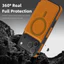 Ốp Điện Thoại Da, Phong Cách Kinh Doanh, Dành Cho Apple iPhone 17 / 17 Pro / 17 Pro Max / 17 Air, Có Đóng Từ Tính, Sạc Từ Tính, Chặn RFID