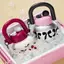 TRTR Cốc Sữa Anh Đào Dễ Thương 800ml Cốc Sippy Nước Trẻ Em Dễ Thương Chống Rò Rỉ Hoạt Hình Cốc Nhựa Drinkware Chống Bụi Bình Nước Nhà / Trường Học VN