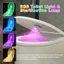 Đèn diệt khuẩn nhà vệ sinh R RGB Khử trùng bằng tia cực tím Đèn ngủ cảm ứng thông minh XS1R