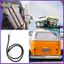 Dây ngoài trời Dây Bungee đen Dây đàn hồi Xe điện buộc có thể điều chỉnh zhenghtr