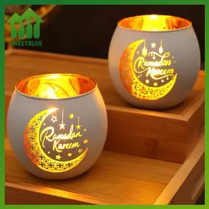 SWEET Ramadan Kareem Nến Trang Trí Ramadan Cho Gia Đình 2026 Eid Al-Fitr Quà Tặng Hồi Giáo Hồi Giáo Eid Al Adha Dự Tiệc Cung Cấp n