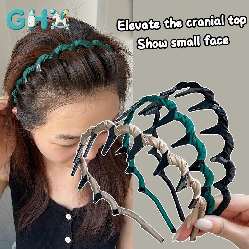 GHX Nước Rửa Mặt Đơn Giản Có Răng Chống Trơn Trượt Nghiền Tóc Hoàn Thiện Tóc Kẹp Áp Lực Sóng Tóc VN