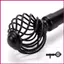 Thanh rèm có thể điều chỉnh Cột treo rèm trang trí 30-90 Inch có Finials Thanh rèm kính thiên văn cho cửa hàng gia đìnhidaevn