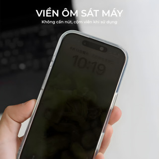 Ốp Lưng Nhám Mờ cho iPhone 17 Pro Max Popkon Có Nút Bấm Ai Camera Chống Sốc Tốt Không Bám Vân Tay