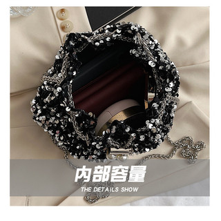 Túi xô sequin thời trang và độc đáo phong cách Hàn Quốc