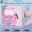 COMBO 3IN1 Balo cao cấp siêu nhẹ,chống gù,chống nước, dành cho bé trai,bé gái + túi học thêm + hộp bút - kimbunshop1616