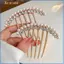 XOITU Lược Kẹp Tóc Nữ Kim Cương Giả Ngọc Trai Kẹp Tóc Kim Loại Tóc Sti Kẹp Tóc Cô Dâu Tiệc Cưới Phụ Kiện Tóc Mũ Đội Đầu VN
