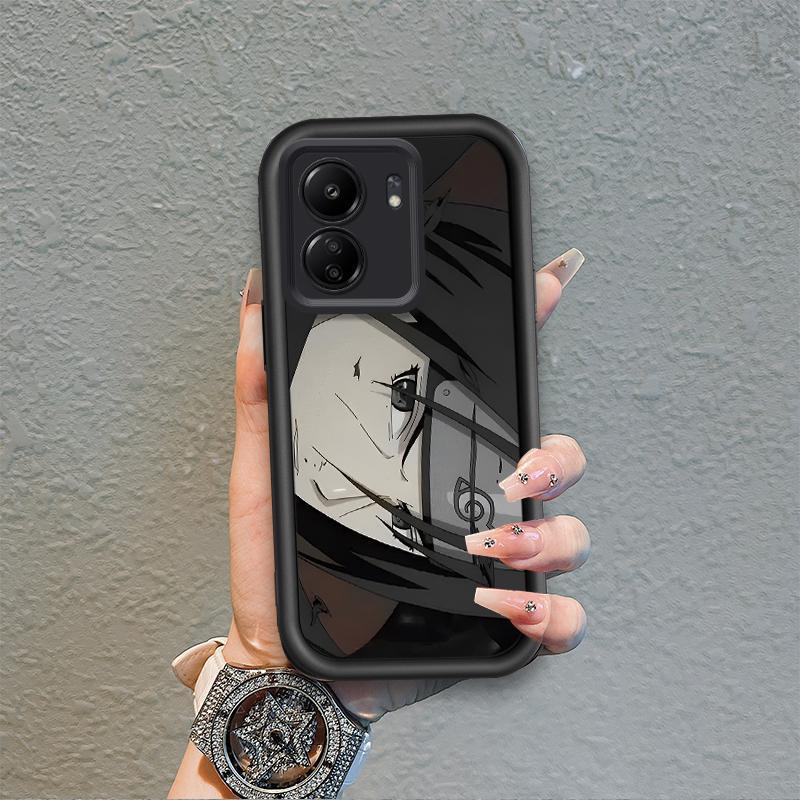 Áp dụng cho OPPO A5X A6 A6X 4G 5G Ốp điện thoại mềm đáng yêu bằng silicon TPU Naruto Sasuke Itachi Angel Eye Ốp lưng chống sốc