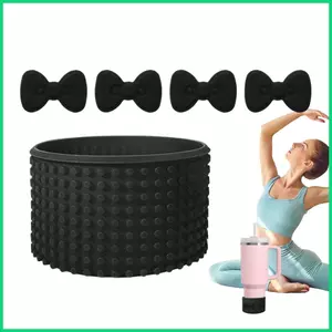 Bình Nước Boot Bowknot Buckles Cup Boots Bảo Vệ Có Thể Tái Sử Dụng Tumbler Boot Uống Chai Cản Cho Tumbler Hydro jiwvn