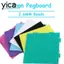 Mẫu tròn chịu nhiệt YICA, Chất lượng cao DIY Make Puzzle Perler Hama Hạt, Sáng tạo 52 * 52 Chấm thủ công ba chiều Trang trí bảng đậu Câu đố giáo dục