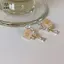 Bông tai đính hoa pha lê tinh tế thanh lịch dành cho nữ Bông tai Zircon sel Cô dâu Quà tặng trang sức tiệc cưới [Mina]