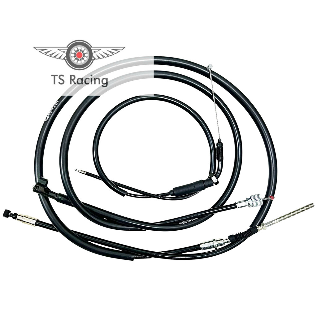 Combo dây ga dây đồng hồ dây thắng trước wave - wave nhỏ ( dây đồng hồ wave nhỏ đĩa - wave zx - fu1 )