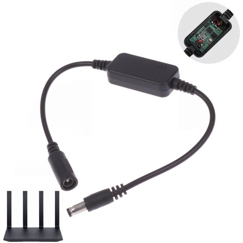 Mô-đun đặt lại bộ định tuyến YUUKII, Bộ khởi động lại bộ định tuyến WiFi DC 5V-15V thời gian 24H, Cài đặt dễ dàng Cắm và chạy Giao diện 5,5x2,1mm Tối ưu hóa cáp khởi động lại