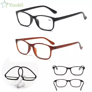 Kính mắt lão thị YUUKII Nam siêu nhẹ bằng nhựa nhẹ Kính mắt nhẹ