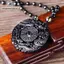Nhíp Tự Nhiên Bla Obsidian Tay Khắc Rồng Trung Quốc Phượng Hoàng Chim Bùa Hộ Mệnh BaGua Nelace Dành Cho Nữ Lu Linh Vật Bùa Mặt Dây Chuyền VN