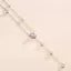Vòng cổ bạc dài chữ Y FANCIME "Star Bright" Halo