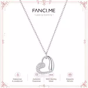 Vòng cổ bạc "Honeydew Heart" FANCIME
