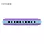 toyuvn Fesjoy Lỗ âm thanh Harmonica tinh tế được điều chỉnh bởi kỹ thuật viên Hoàn hảo cho nhạc Rock Jazz OrangeGreen (Hai màu-Tím)