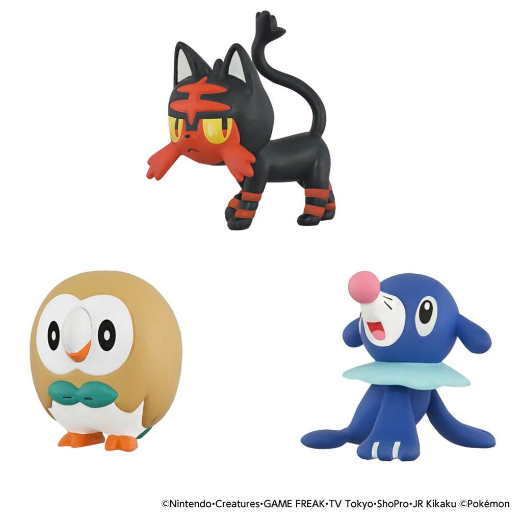 TAKARA TOMY Pokémon 30th Anniversary Moncolle Starter 3-Figure SetDirect From Japan