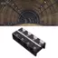apill Locking Terminal Strip 400A 600V Dây đa năng hai hàng Đi dây dễ dàng cho phân phối đường hầm công nghiệp (4 chữ số (4004))