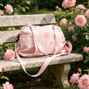 Túi tập thể dục khô ướt dung tích lớn Túi vải Duffel tập thể dục nhẹ cho vũ công, học sinh múa ba lê