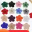 PYCOU Miếng Dán Hoa Kim Cương Giả, Vải Thổ Cẩm Hoa Camellia Ba Chiều Lấp Lánh, Đồ May Thủ Công DIY Sang Trọng Trang Trí Hoa Hồng Thổ Cẩm Vải Trang Trí Đầm
