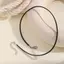 HNKMP Độc Đáo Nhung Choker Nelace Dành Cho Nữ, Dây Xích Inox, Trang Sức Hợp Thời Trang Quà Tặng Ngày Của Mẹ.