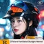 QMP Xe Máy Xe Điện Mũ Bảo Hiểm Unisex Mùa Hè Chống Nắng Cửa Nửa Mũ Bảo Hiểm Bốn Mùa Đa Năng Ông