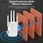 Luckyew Bộ tăng cường tín hiệu WiFi thông minh Bộ lặp hiệu quả Bộ mở rộng phạm vi có dây cho phòng ngủ Cải thiện độ ổn định và độ che phủ mạng TQ